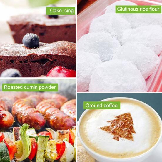 Сито для специй из нержавеющей стали с крышкой, вращающаяся крышка с мелкой сеткой, банка для приправ для перца, кофейного порошка, специй для барбекю, пищевая соль, сахарница