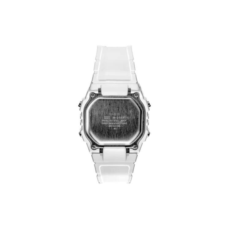 Casio Унисекс Парные Настольные Серии Белые Часы W-215H-1AJH&W-215H-7AJH