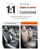 Чехлы на сиденья BYD Qin Plus DMI: Полный чехол, модели 24 и 23, совместимые с четырьмя сезонами, плюс подушки для автокресла EV.