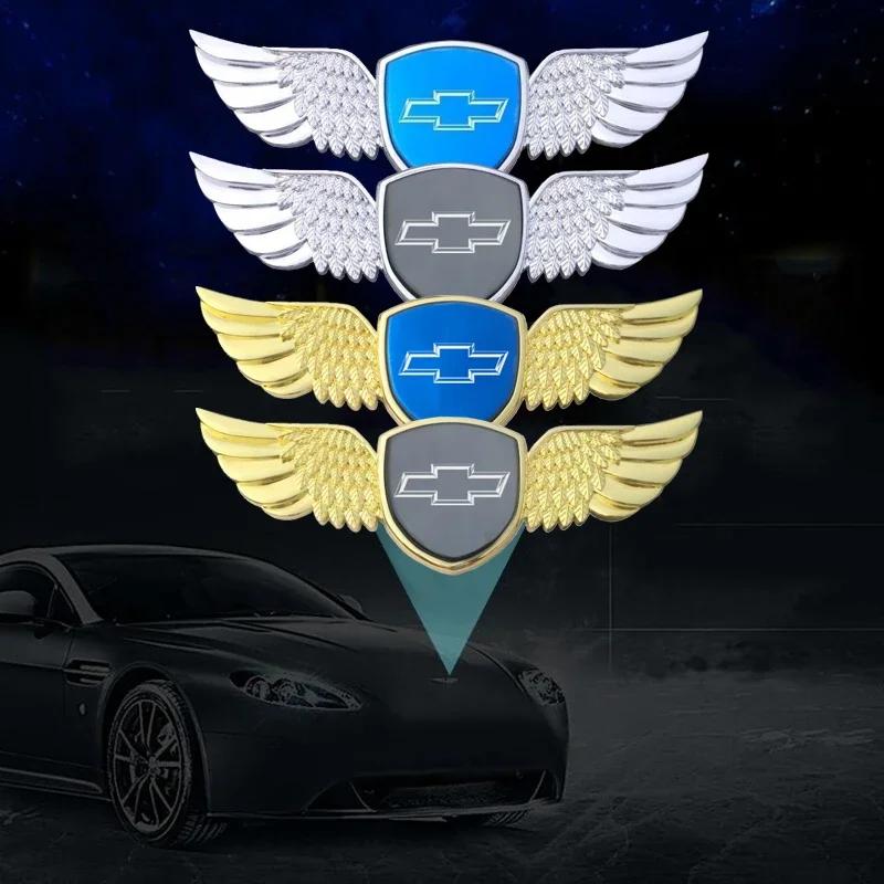 AABJW1 для Chevrolet 3D Крылья Наклейка на капот автомобиля Эмблема на задний багажник AVEO Blazer CAPTIVA CRUZE IMPALA LACETTI MALIBU SPARK