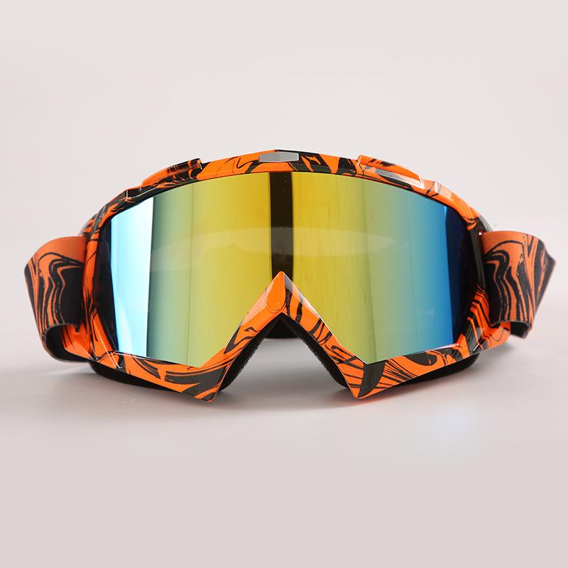 Cycling goggles Anti-fog and windproof sand glasses Boys and girls outdoor ski goggles