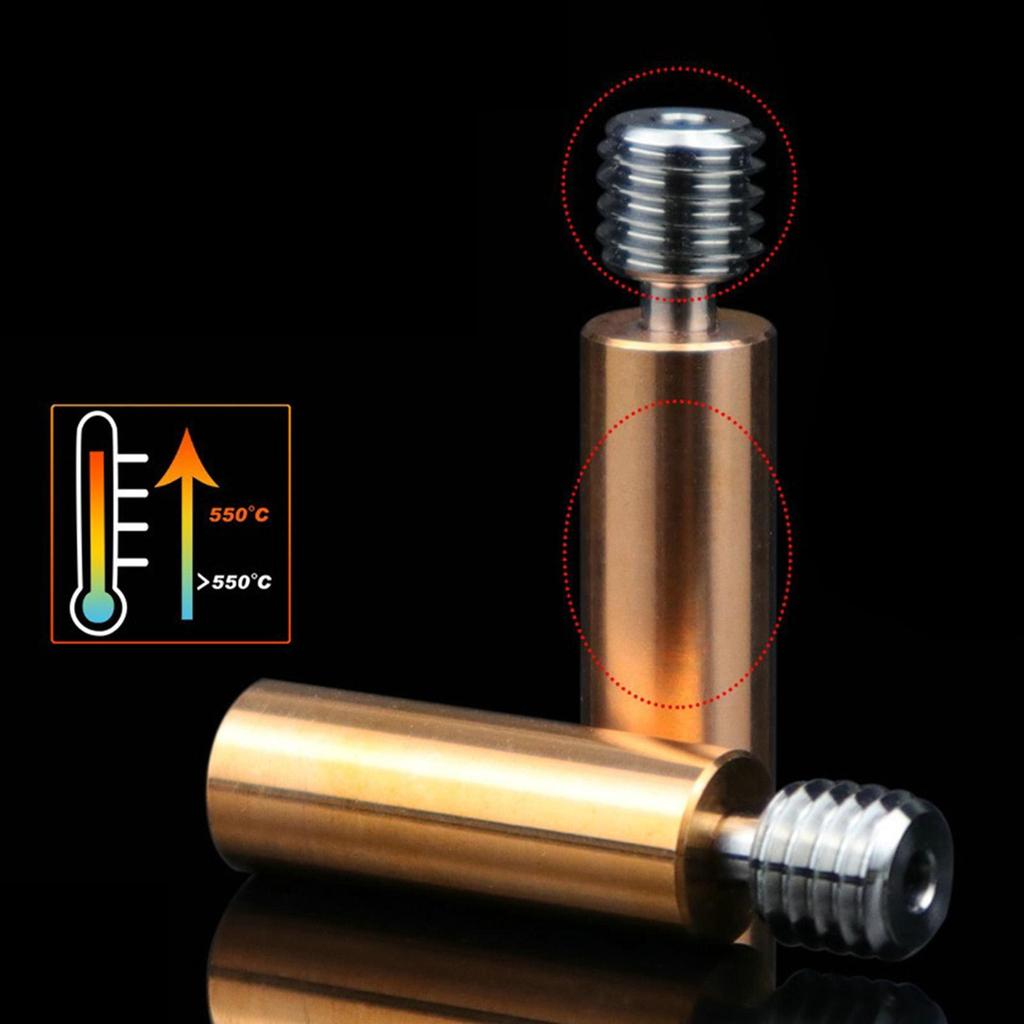 Биметаллический теплоразрывник из меди и титана, запасные части для Ender 5 CR-10S CR10, улучшение производительности 3D-принтера