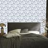 Cow Patches Wallpaper Light Gray and White for Living Room and Bedroom 50x1000