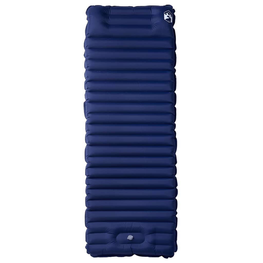 Self Inflating Sleeping Mat with Pillow Navy Blue