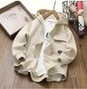 Kids' Hooded Jackets 2024: Spring & Autumn Korean Style for Boys & Girls