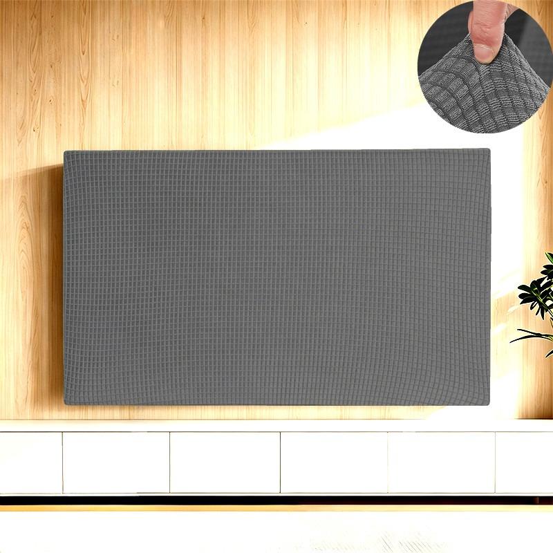 Minimalist Line Elastic TV Decorative Covers LCD Screen Anti Slip Cover Environment protection Moisture-proof Television Sheath