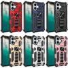 Гибридный прочный камуфляжный защитный чехол-держатель для iPhone 16 Pro Max 15 14 13 Plus Mini Kickstand Otter Case Box Stand Military Bumper Kickstand Case