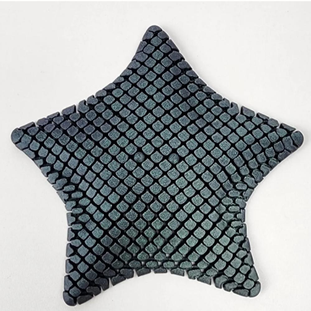 Moveable Joints Starfish Decorative Ornaments Articulating 3D Printed Toy Gifts