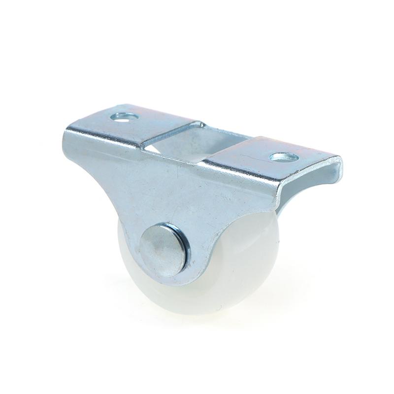 4Pcs 1 Inch Drawer Wheel Plastic Directional Caster Guide Furniture Small Pulley