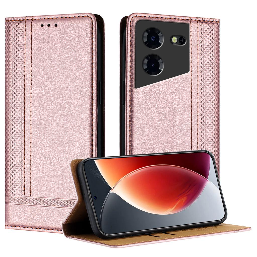 Litchi Grain Emboss Leather Book Case for Tecno Series,Camon 19,Camon 19 Pro 5G,Camon 19 Neo,Spark 9,Pova Neo 2,Pova 4,Pop 7,Spark Go 2023,Spark 10C..