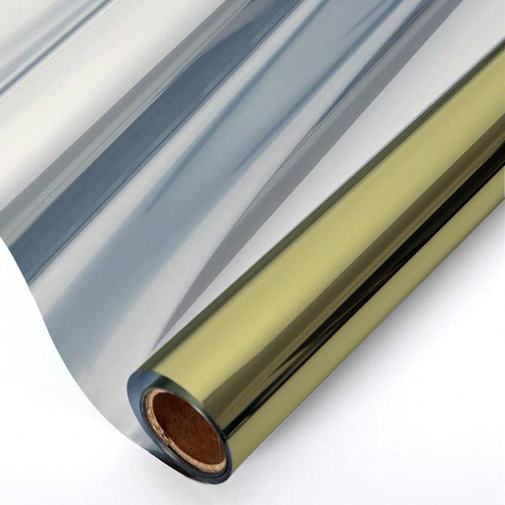 Самоклеящаяся теплорегулирующая оконная пленка, блокирующая УФ-излучение, с защитой от бликов, для стеклянной двери автомобиля, домашнего офиса, простая установка, многоразовое использование