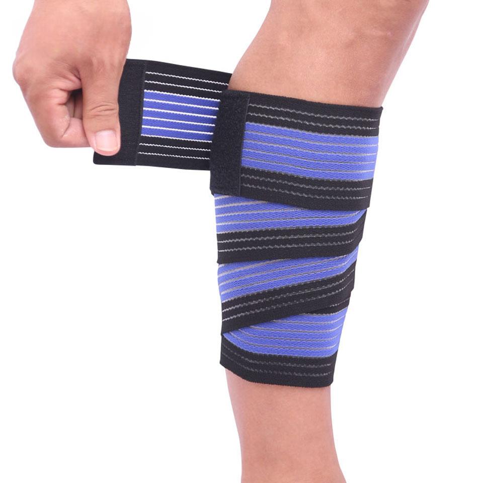 1 шт. 90 см эластичный компрессионный бандаж на голень для поддержки голени