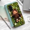 Cute Cartoon M-Monchhichi Phone Case For Samsung S 24 Fe 25 Ultra Plus 20 Lite 21 30 22 23 24 22 Ultra 5G Fundas