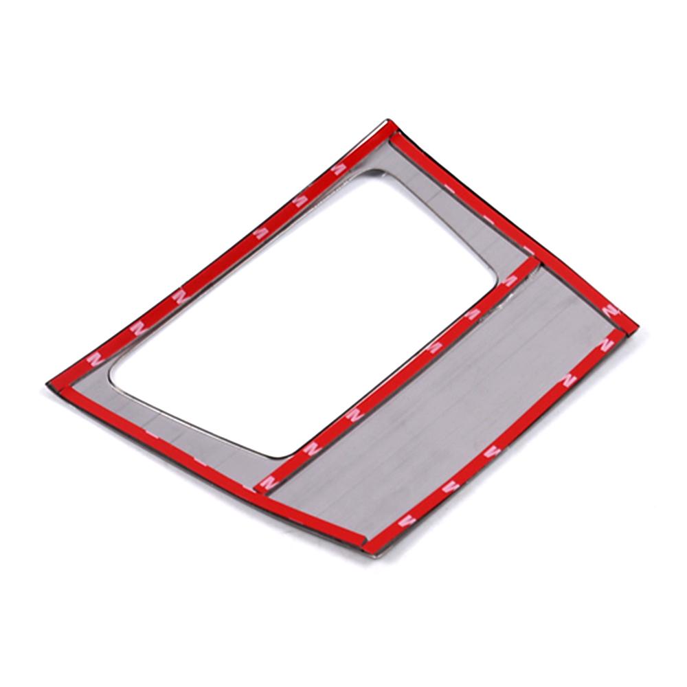 Для Haval F7 F7X 2018-2024 центральная консоль автомобиля подлокотник задний ящик для хранения крышка рамка отделка нержавеющая сталь декоративная наклейка