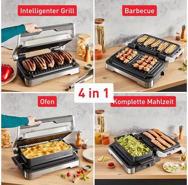 Grill Tefal GC784D XL 4 In 1 OptiGrill (GC784D10)