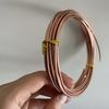 Длина 5 м Диаметр 2,0 мм Чистая Медная Проволока 12 AWG Неизолированная Сплошная Круглая Медь Длина 16,4 фута Один Рулон для Электроники И DIY Проектов