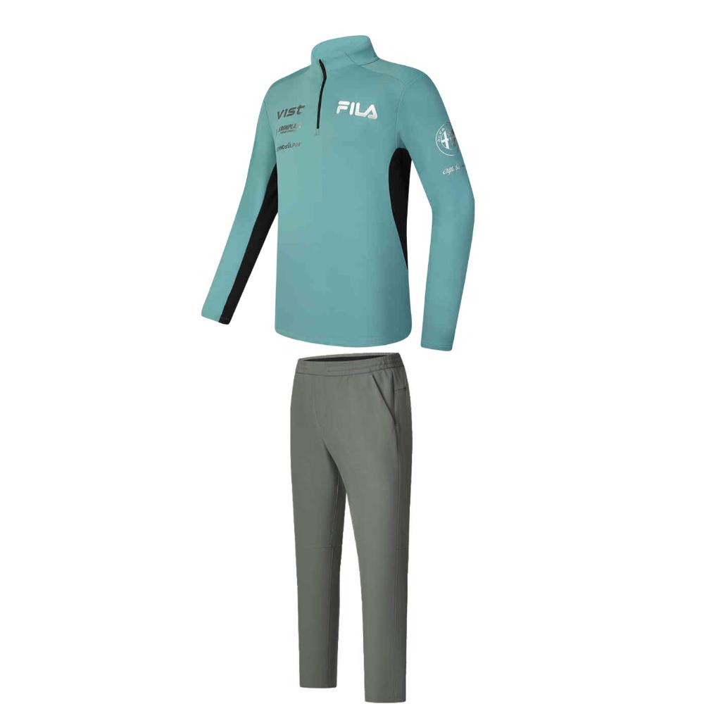 Новая повседневная спортивная одежда FILA Мужская A11M446203F+A11M411806F