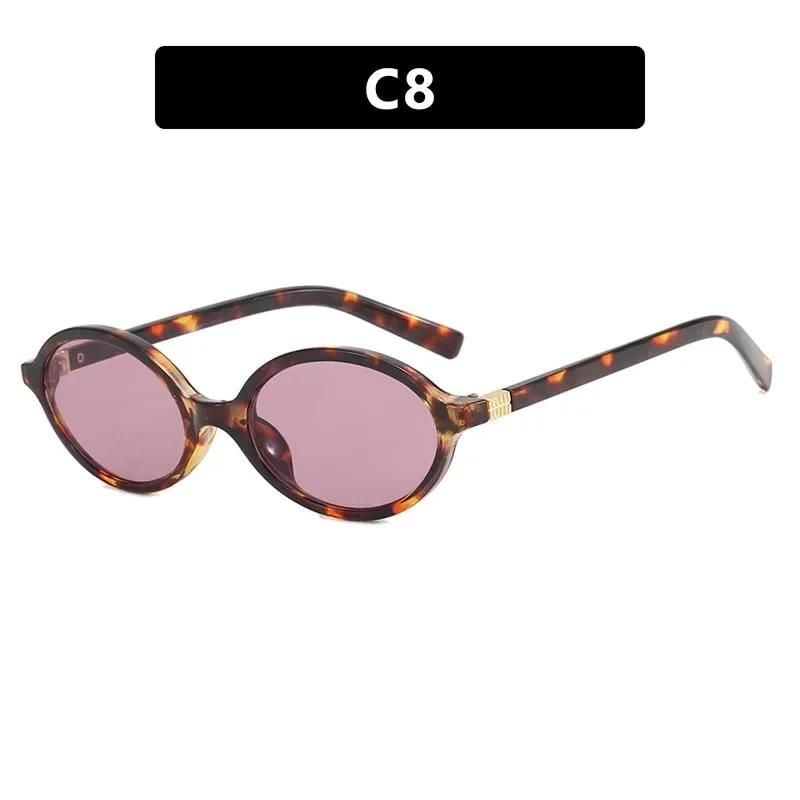 Милые крутые овальные винтажные очки с анти-синим светом, леопардовые очки с прозрачными линзами, женские очки в стиле ретро, ​​простые очки, украшения, очки