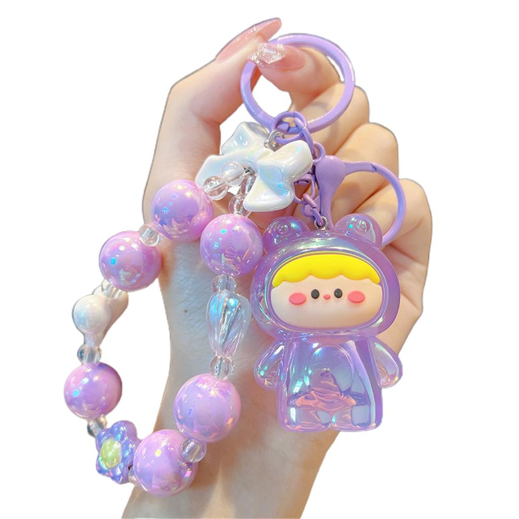 Металлический брелок Милая лягушка меняющая цвет Акриловый брелок Рождественский подарок для мужчин женщин мальчика девочки