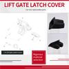 Leading-For Tesla Model 3/For Y Car Lift Gate Replacement Parts- Black Cinch Latch Cover 1584544-00-C