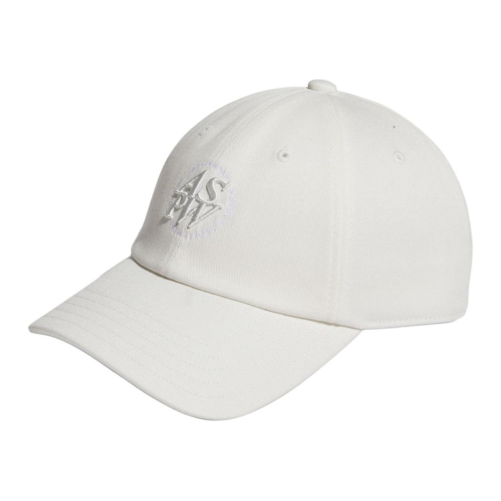 Adidas Cotton Baseball Caps Unisex White Adidas JF1201