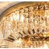 Led Pendant Light  Luxury Crystal Ceiling Chandelier for Living  Bedroom Indoor Decor Fixture