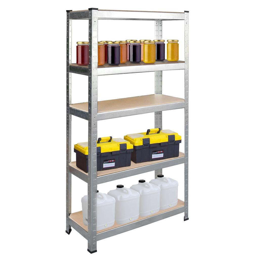 Metal Storage Rack Set Of 2 Pcs 150 X 75 X 30 Cm Humberg Hr-810