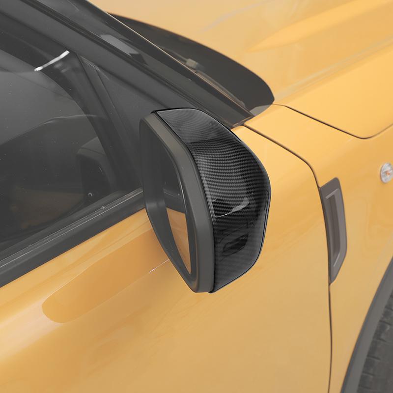 Декоративная рамка зеркала заднего вида для Ford Bronco Sports 2021 Up, внешние аксессуары для автомобиля, АБС-пластик