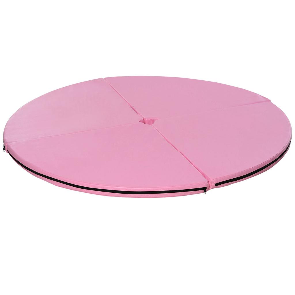 Pole Dance Mat, Protective, Ø 150 cm, 5 cm Thick, Pink