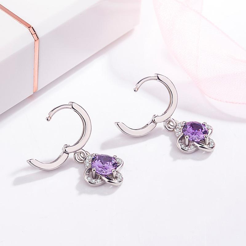 Sace Gems Классические серьги с цирконом из медного сплава для женщин, подарки на свадьбу