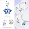 100% 925 Silver Fantasy Flying Dragon Mysterious Butterfly Charms Pendants Fit Qikaola Original Bracelets DIY Jewelry