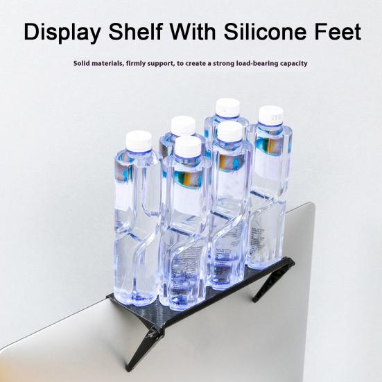 TV Top Shelf Storage Shelf Strong Monitor Screen Load-bearing Simple Installation Adjustable 2-leg