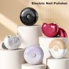 Electric Nail Polisher 2-Speed Adjustable USB Rechargeable 2-In-1 Automatic Nail Clipper File Portable