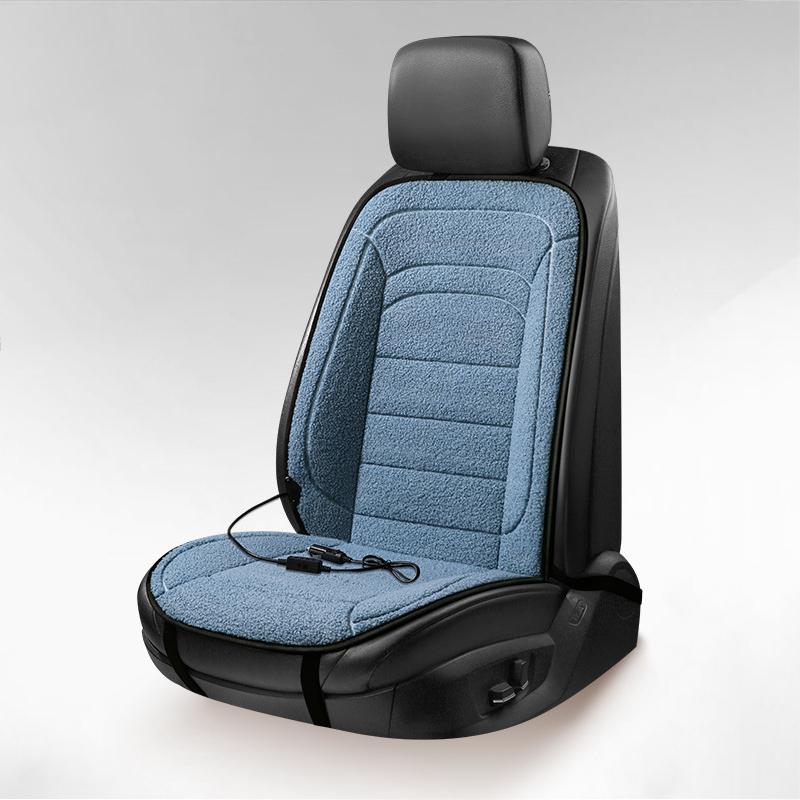 12 В чехол для автомобильного сиденья с подогревом, универсальный быстросохнущий чехол для подушки сиденья автомобиля, зимние теплые авто коврики с подогревом