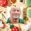 Dwayne The Rock JJohnson MMeme Cushion Cover Plush Fabric Soft DoubleSided Printed Sofa Warm Winter Home Gift Pillow Cover