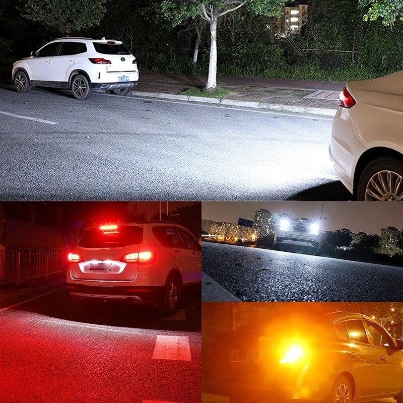 2 шт. T15 W16W 921 912 T16 902 светодиодные лампы высокой мощности супер яркие замена для автомобильного фонаря заднего хода белый Canbus