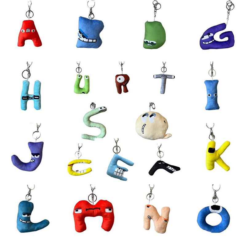 Lore 39in Alphabet плюшевая подвеска кукла детская развивающая игрушка домашний декор подарок на Рождество