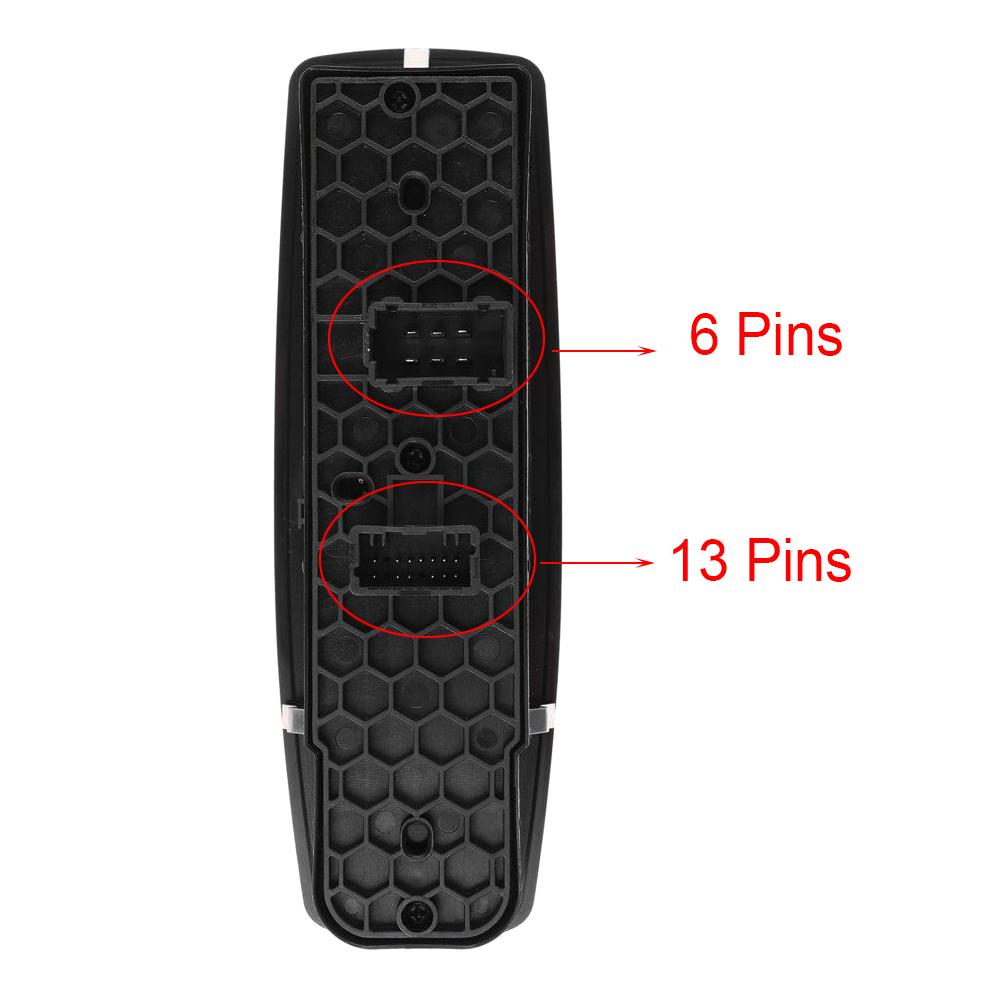 254000006R Многофункциональный переключатель стеклоподъемника для Renault Fluence LZ 1.5 DCI 2008-2016 7700817337 Замок окна двери