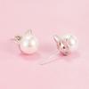 Sophisticated Cat Ear Studs Stylish Cat Earring Jewelry for Fashions Enthusiasts