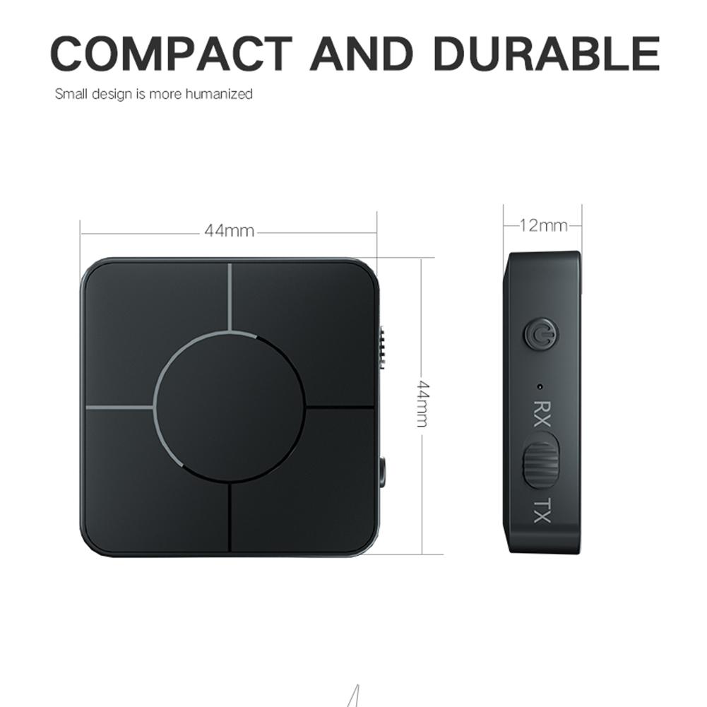KN326 Bluetooth-compatible 5.0 Transmitter Receiver AUX RCA Wireless Audio Adapter Bluetooth-compatible Wireless USB Adapter