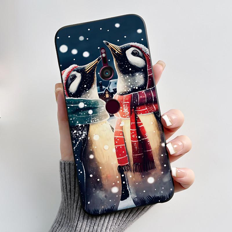 Чехол для Sony Xperia XZ3 SO-01L XZ2 SO-03K Чехол для телефона Роскошный Модный Милый Крутой Для Мальчиков Девочек Черный Матовый Мягкий Силикон Задняя Крышка