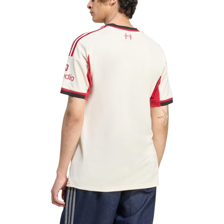adidas Бесплатная доставка с adiClub Ливерпуль ФК 25/26 гостевая футболка JV6487