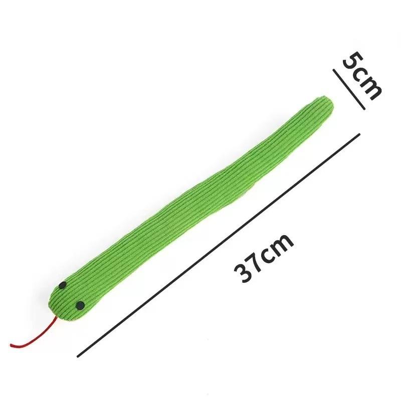 Dog Toy Snake Interactive Crinkle Sound Toy Cat Kick Toy Interactive Pet Toy For Indoor Kitten Chew Toys Pet Supplies