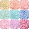 170pcs Bottled Glass Beads Charm Czech High Quality Cream Beads Seed Spacer Beads For Jewelry Making Accessories