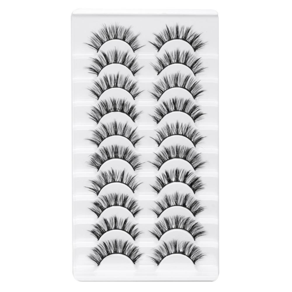 Full Strip False Eyelashes Dramatic Eye Makeup Tools Beauty 3D Faux Mink Lash Eyelash Extension