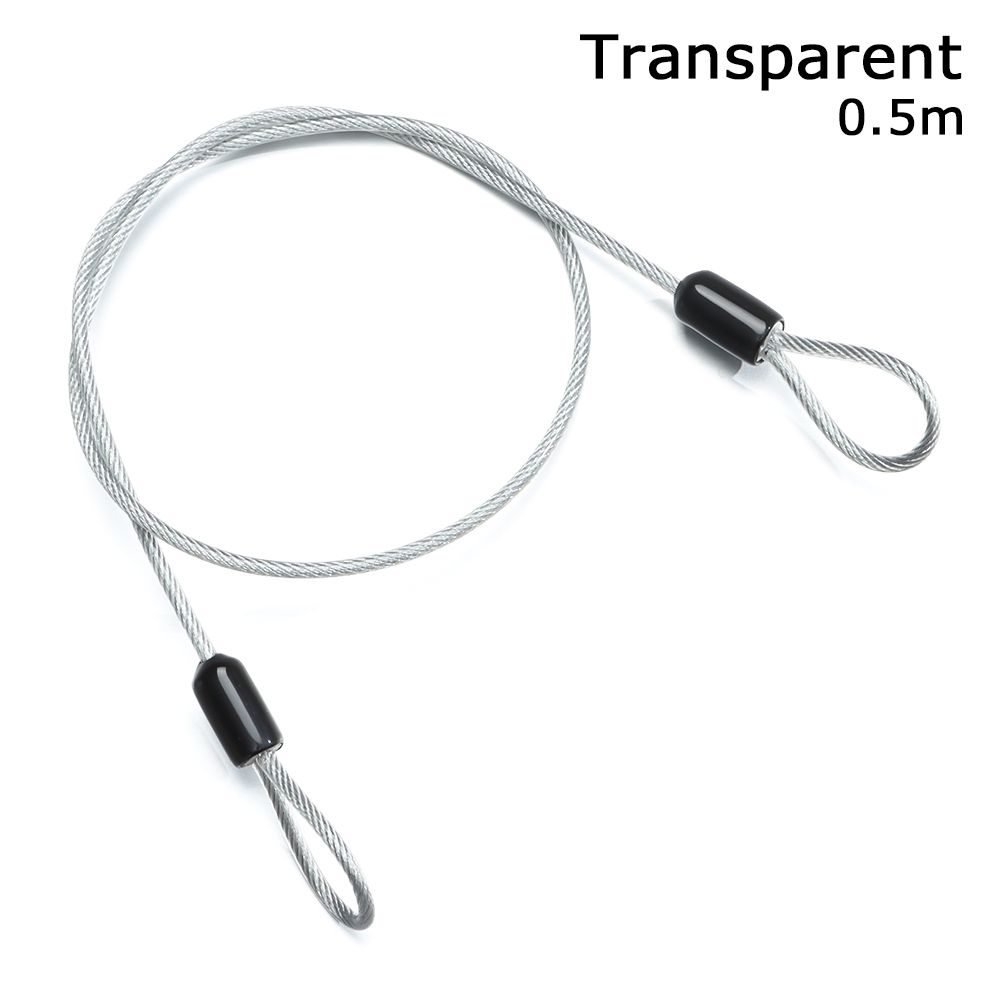 0.5/1/2Meters Bicycle Accessories Bicycle Lock Wire Cycling Strong Steel Cable Lock MTB Road Bike Lock Rope Anti-theft Security 4