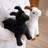 Simulation Goat Doll Plush Toy White Little Sheep Doll Children Soothing Rag Doll Birthday Gift