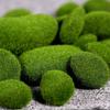 Decoration Floral Arrangements Covered Stones Artificial Moss Rocks Faux Green Moss Artificial Green Moss Ball Simulation Plant