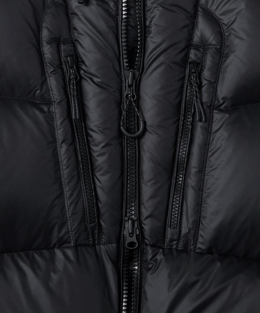 Musinsa Standard [City Leisure] Bright Hooded Down Short Padded Jacket [Black]