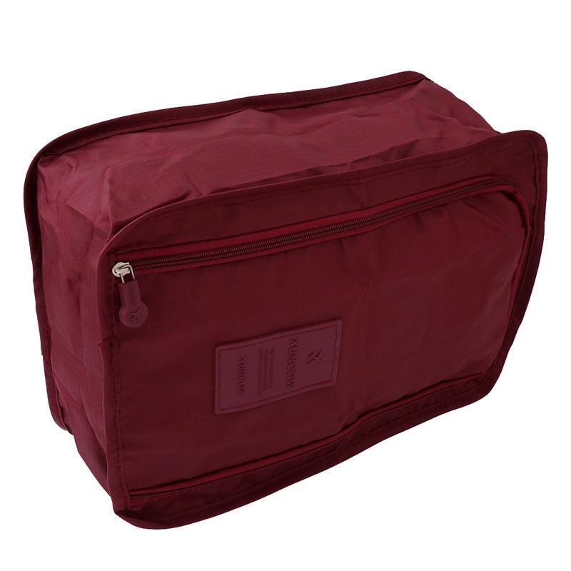 Traveling Pouch Storage Rasy Zipper Bag Waterproof Laundry Shoes Organizer Set for Packing Clothes Toiletries Cosmetic Bags Luggage Accessories